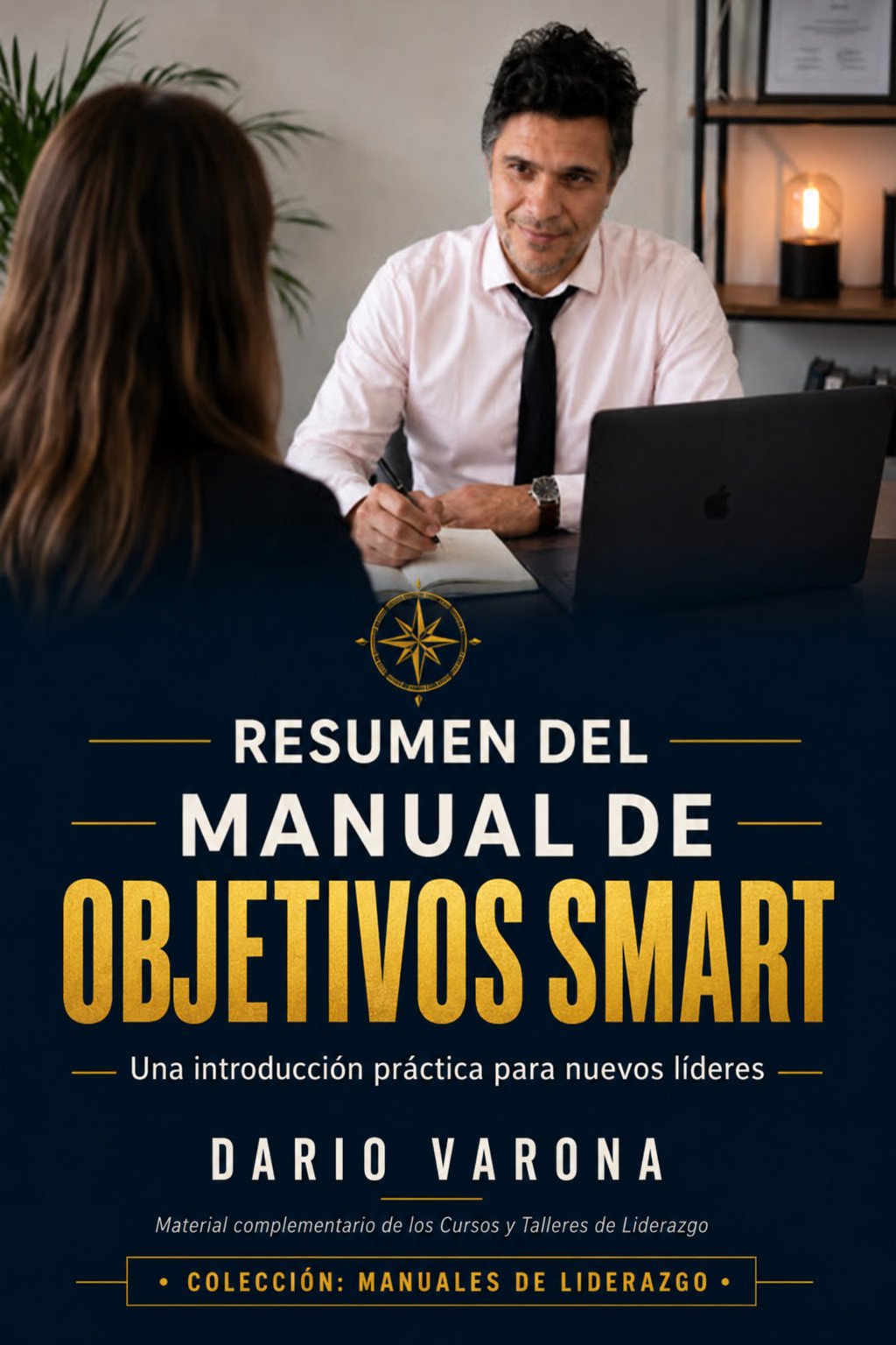 Portada del libro Manual de objetivos SMART, de Dario Varona