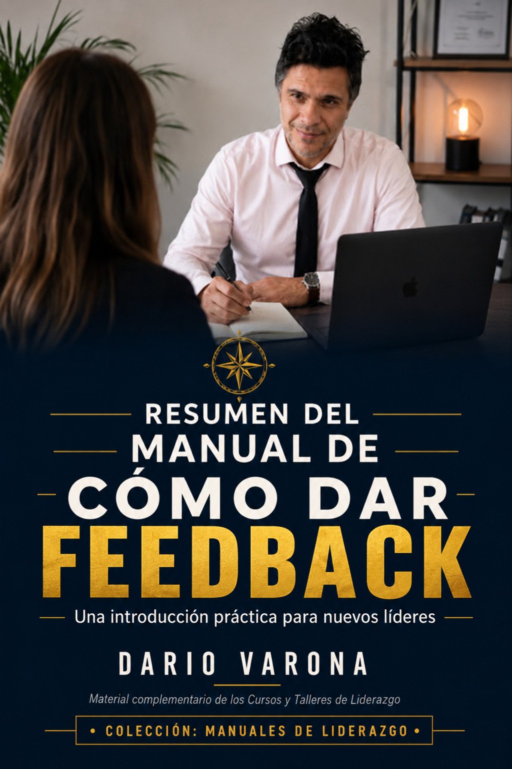 Portada del libro Manual de cómo dar feedback, de Dario Varona