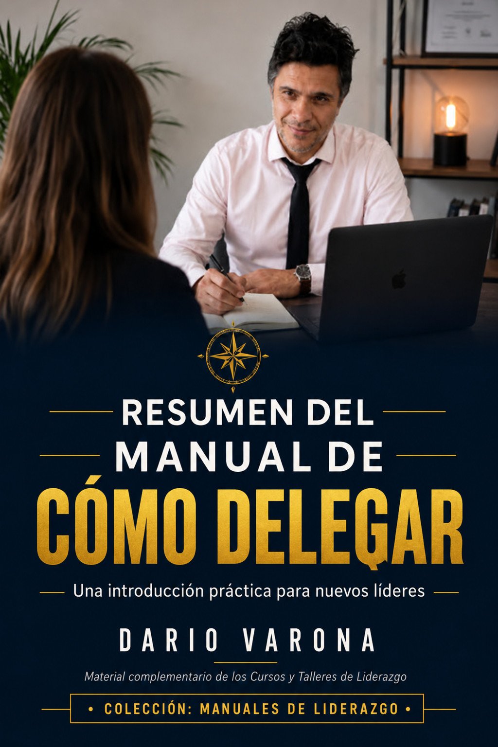 Portada del libro Manual de cómo delegar, de Dario Varona